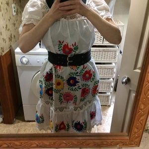 Vintage Handmade Mexican Dress